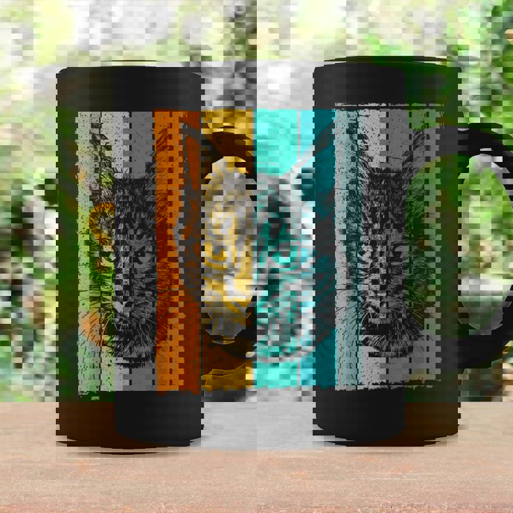 猫、レトロ コーヒーマグ ギフトのアイデア