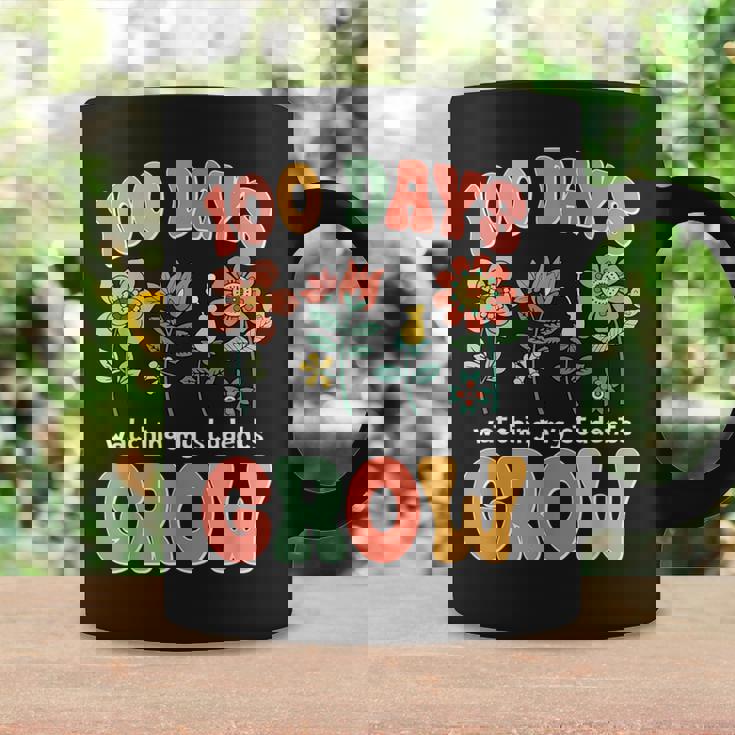 生徒たちの成長を見守る100日 学校教師の100日 コーヒーマグ ギフトのアイデア