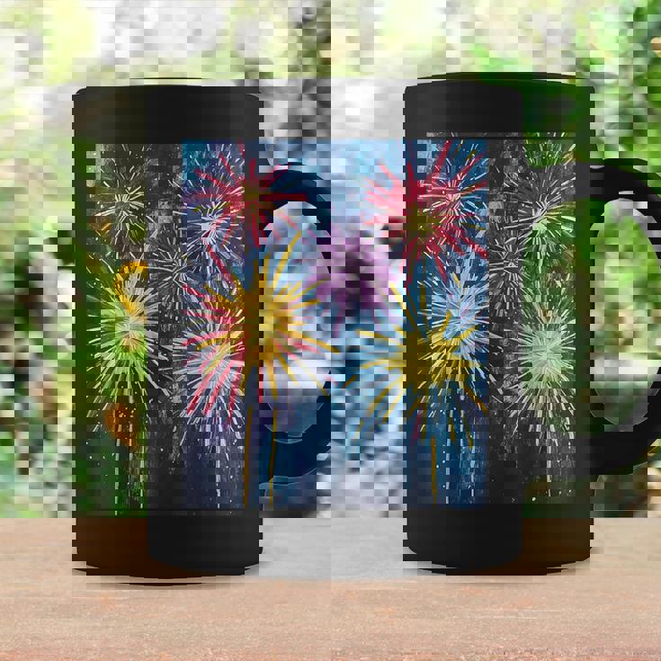 祭りのための花火ショー コーヒーマグ ギフトのアイデア