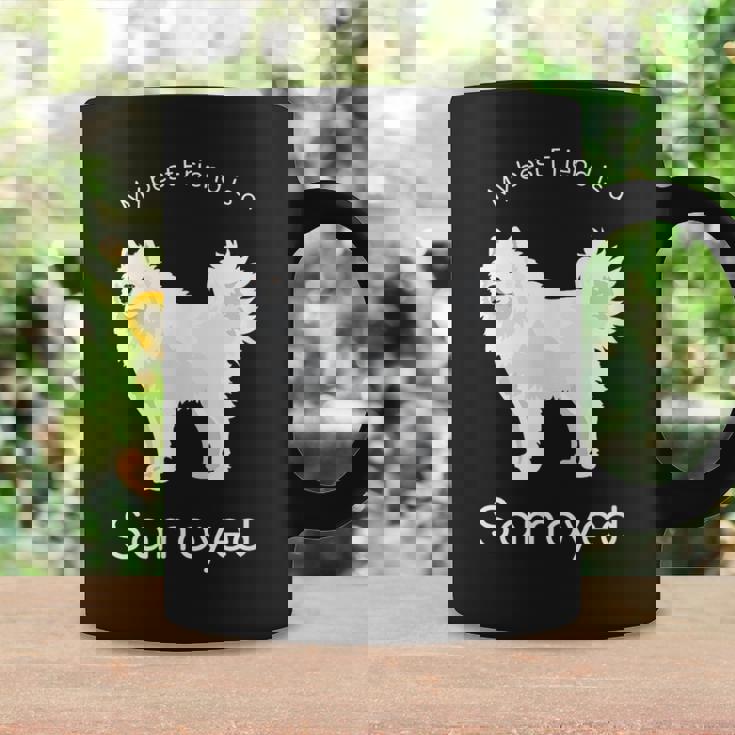 私の親友はサモエドです コーヒーマグ ギフトのアイデア