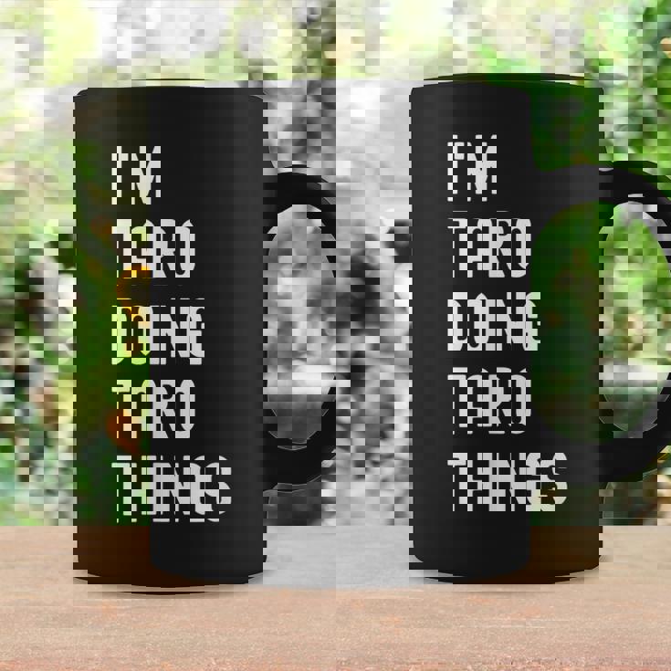 私は Taroです。Taro が行うことを行う。 コーヒーマグ ギフトのアイデア