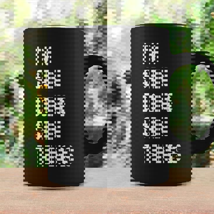 私はhinです。Shin が行うことを行う。 コーヒーマグ ギフトのアイデア