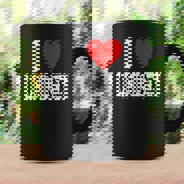 私はリンジーが大好きです コーヒーマグ ギフトのアイデア