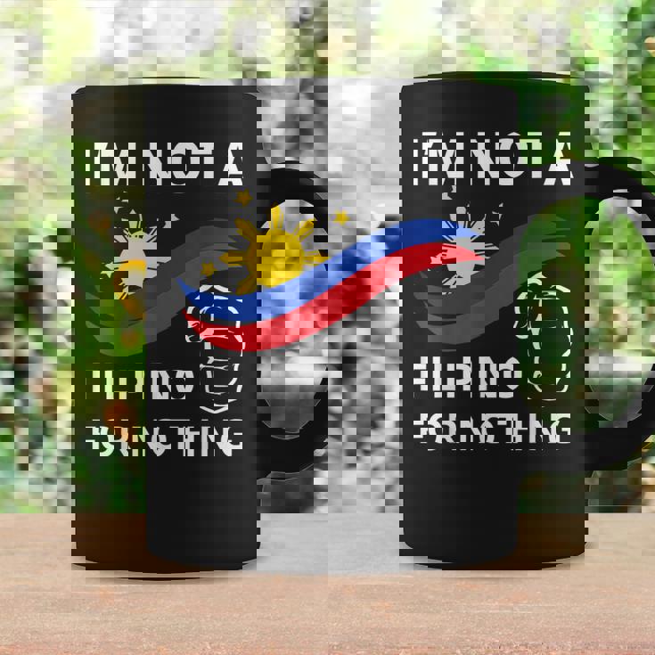 私は何の理由もなくフィリピン人ではありませんティーフリーdu30無料ドゥテルテ コーヒーマグ ギフトのアイデア