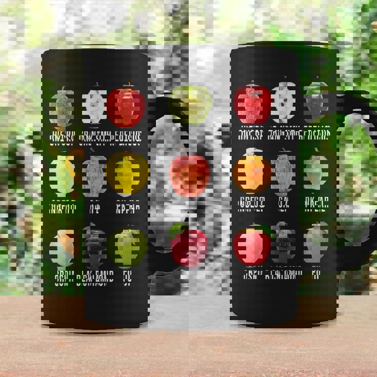 秋のリンゴ狩りアップルオーチャード ボーホー ファームフェッシュ コーヒーマグ ギフトのアイデア