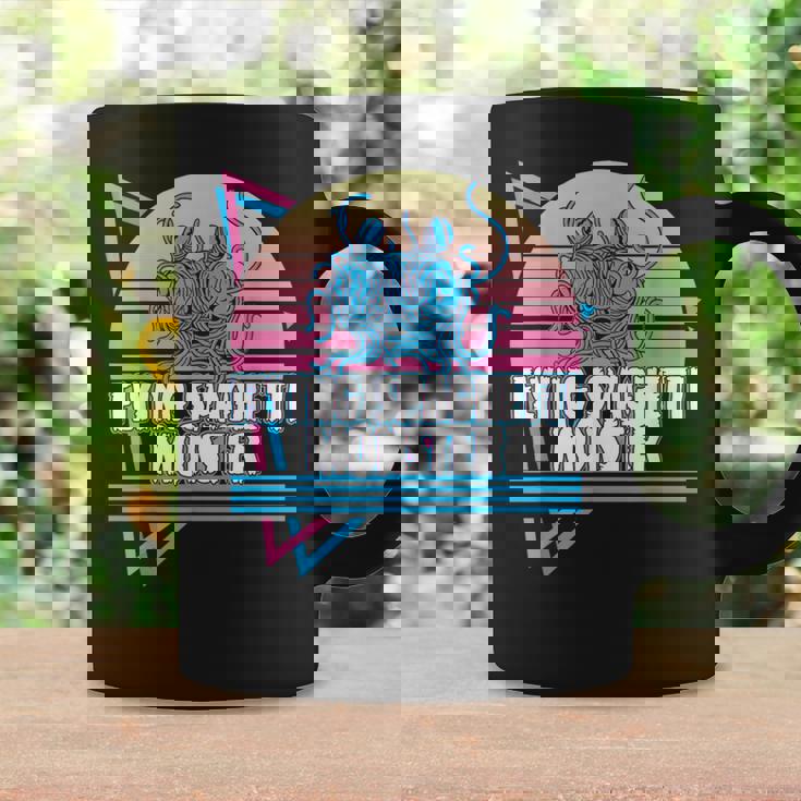 空飛ぶスパゲッティモンスター パスタファリ Fsm 無神論者 レトロ コーヒーマグ ギフトのアイデア