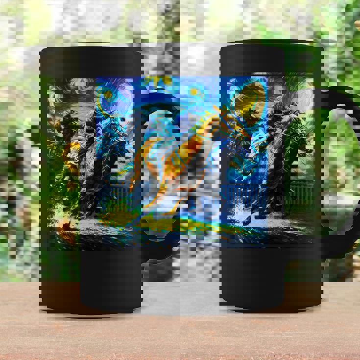 競馬 馬tシャツ おもしろ ウマ レース 馬 乗馬 競馬 面白いtシャツ メンズ グッズ ネタ 大人 男性 ゴッホ コーヒーマグ ギフトのアイデア