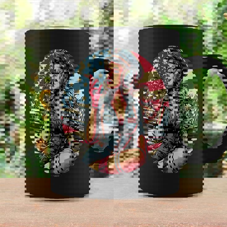 第二次世界大戦 爆撃機 葉巻 喫煙 ピンナップガール コーヒーマグ ギフトのアイデア