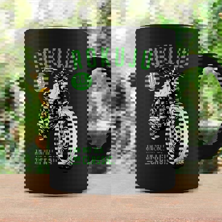 緑寿祝い バイク好き 車好き 父 男性 女性 クラシックバイク 66歳 I'm Not Old I'm Classic コーヒーマグ ギフトのアイデア