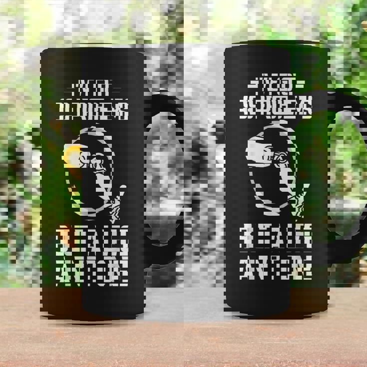 義足 I've Got 99 Problems But A Leg Ain't One コーヒーマグ ギフトのアイデア