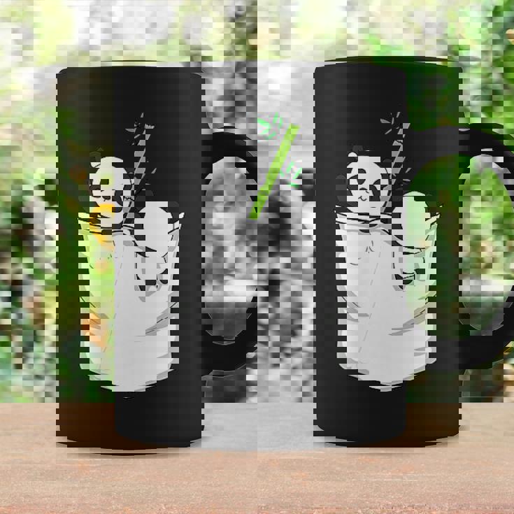 胸ポケットパンダ パンダ クマ コーヒーマグ ギフトのアイデア