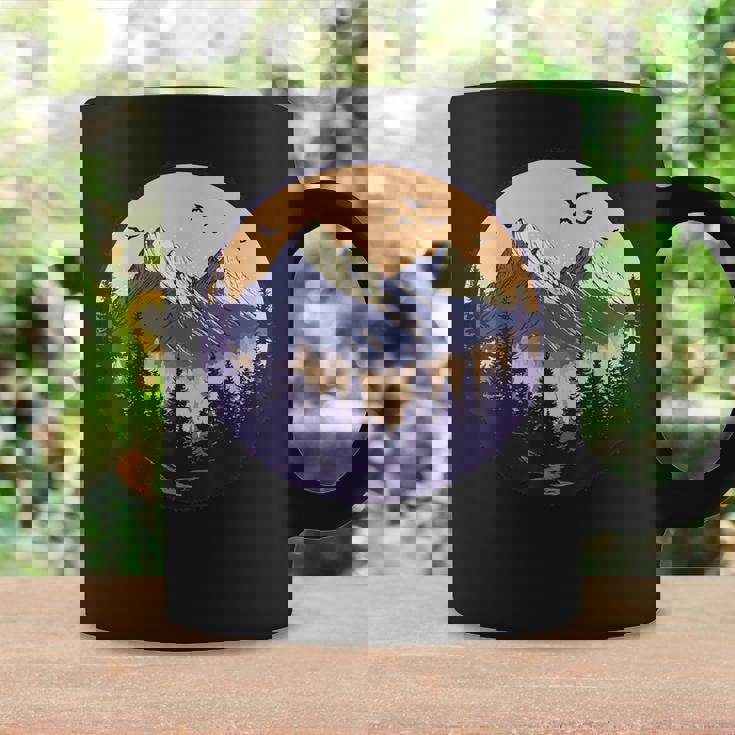 自然の中でのハイキング、ハイキング コーヒーマグ ギフトのアイデア