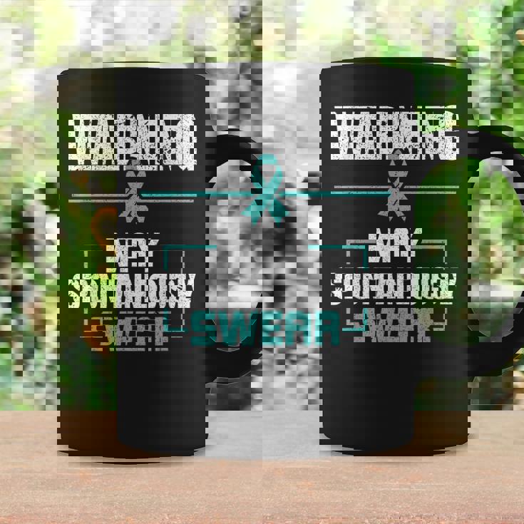 自発的に誓う可能性があります トゥレット症候群啓発 コーヒーマグ ギフトのアイデア