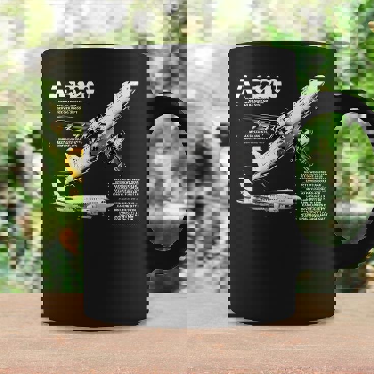 航空機 エアバスa320ジェット コーヒーマグ ギフトのアイデア