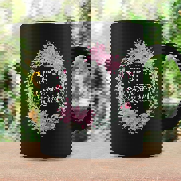 花柄 84歳 誕生日 男性 女性 84歳 誕生日 コーヒーマグ ギフトのアイデア