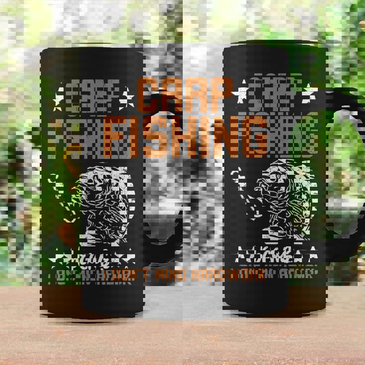 苦労をいとわないからこそのカープフィッシング コーヒーマグ ギフトのアイデア