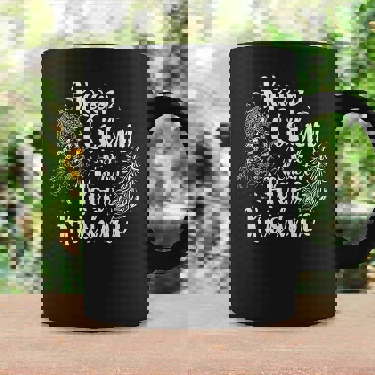 落ち着いてハレクリシュナを唱えろ コーヒーマグ ギフトのアイデア