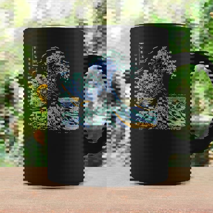 葛飾 北斎 神奈川沖浪裏 有名なヴィンテージアート スタイリッシュ Great Wave Hokusaitylish コーヒーマグ ギフトのアイデア