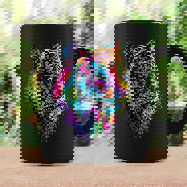 虎 大型猫 野生動物 虎 猫好き かわいい虎 コーヒーマグ ギフトのアイデア