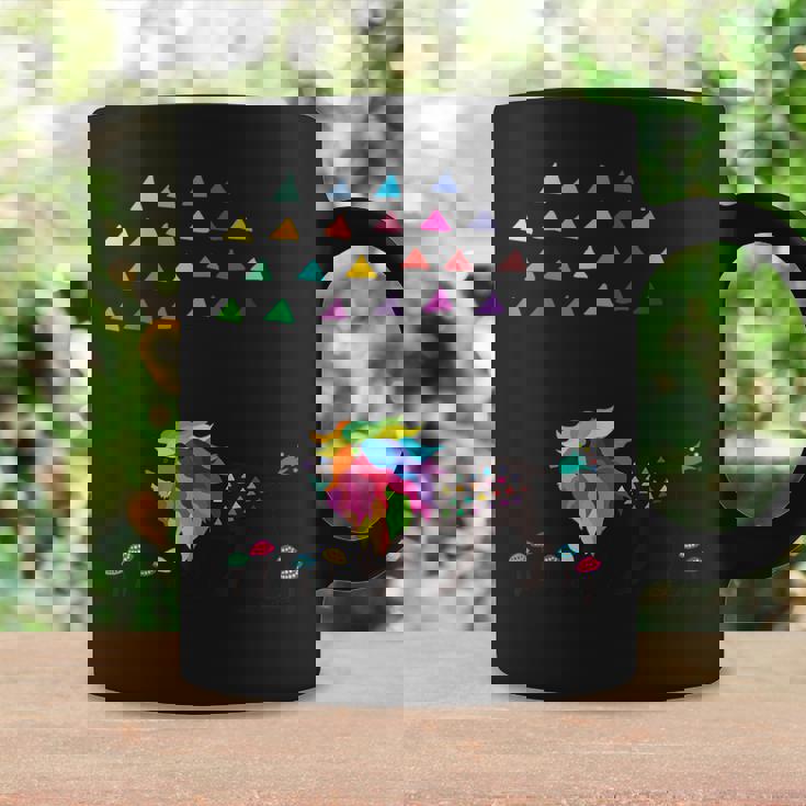 虹色のライオン コーヒーマグ ギフトのアイデア