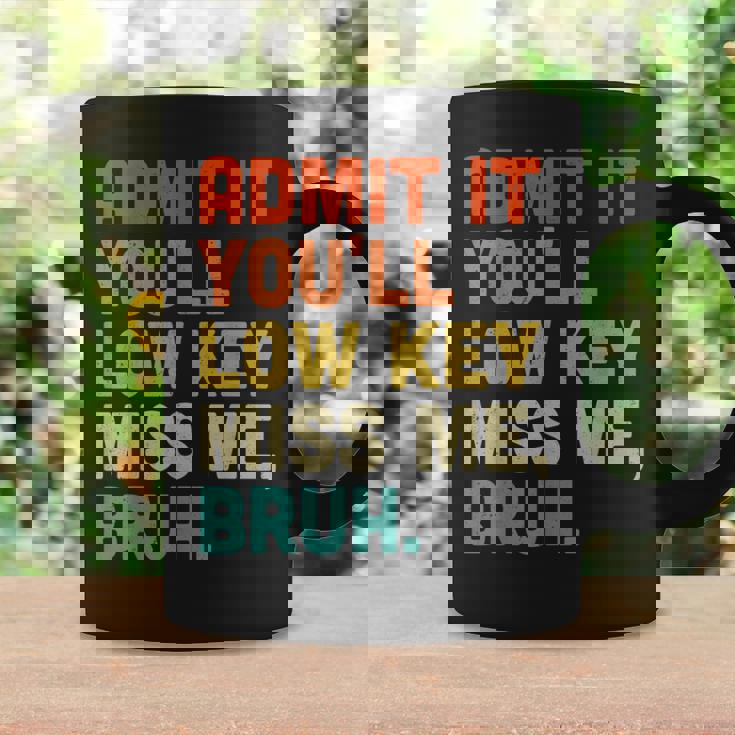 認めてくれよ控えめなミス・ミー・ブラッシュ・ファニー・ブラシ・ティーチャー コーヒーマグ ギフトのアイデア