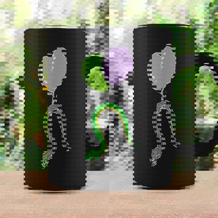 誕生日バルーン付き蛇 コーヒーマグ ギフトのアイデア