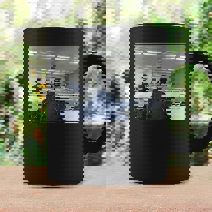 講演会のようす コーヒーマグ ギフトのアイデア