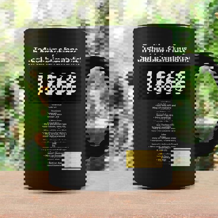 財務省解体dissolution Of The Ministry Of Finance コーヒーマグ ギフトのアイデア