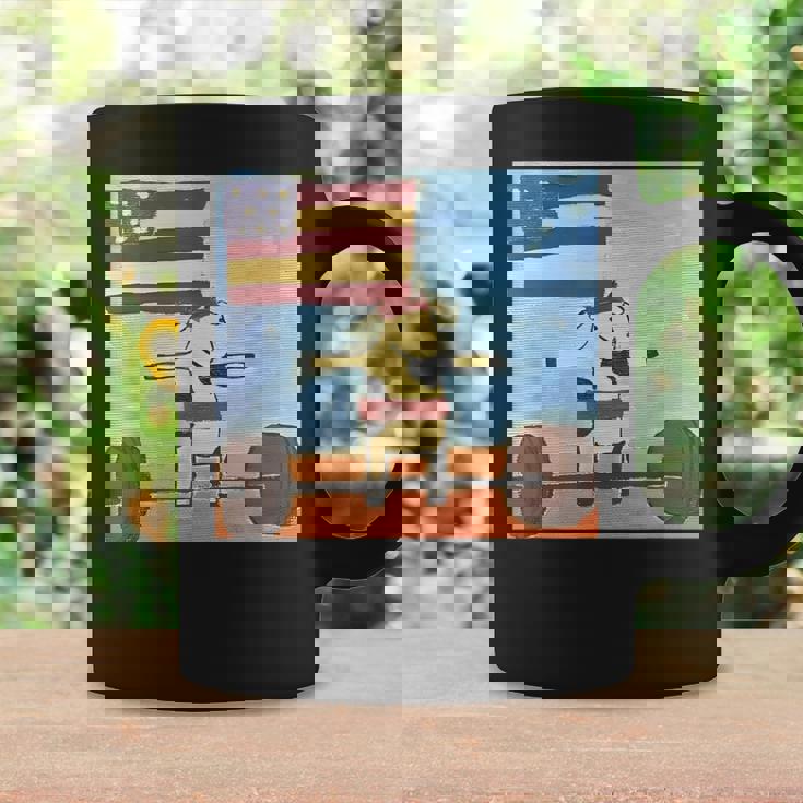 赤身ビーフ パティ赤身ビーフティー デッドリフティングビーフ コーヒーマグ ギフトのアイデア