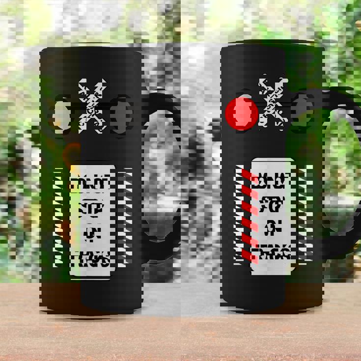 踏切サイン ハロウィン コスチューム 鉄道 電車 コーヒーマグ ギフトのアイデア