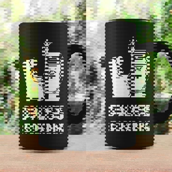 透析tシャツ 透析患者用 透析は排水 コーヒーマグ ギフトのアイデア