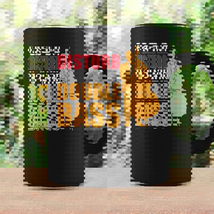 邪魔しないでください私はコントラバス奏者です コーヒーマグ ギフトのアイデア