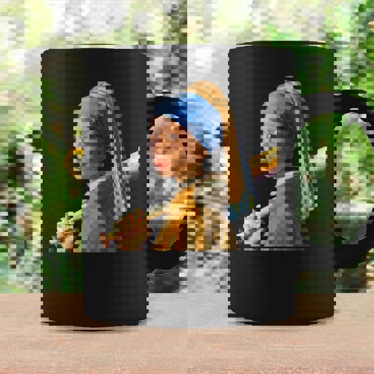 野球 面白いtシャツ フェルメール ベースボール おもしろ 服 ネタ メンズ 野球部 おもしろグッズ 子供 コーヒーマグ ギフトのアイデア