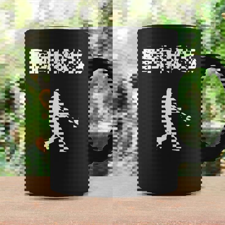 野球おじさん 野球 草野球 野球部 ソフトボール ベースボール バッター おもしろ かっこいい 野球好き コーヒーマグ ギフトのアイデア