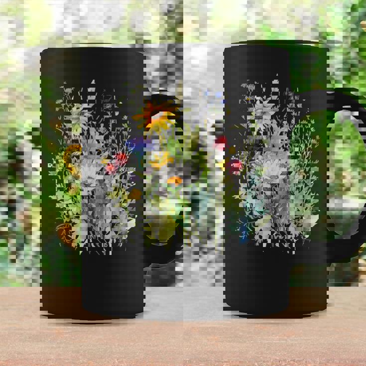 野生の花 ボタニカル 花 自然 ヴィンテージ フローラル グラフィック コーヒーマグ ギフトのアイデア