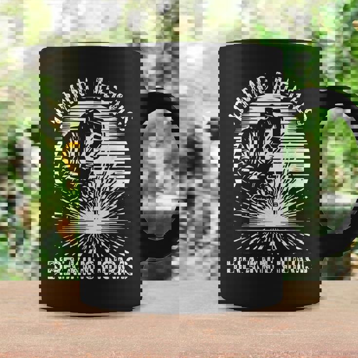 金属の接合 常識を打ち破る 溶接工 仕事 溶接 コーヒーマグ ギフトのアイデア