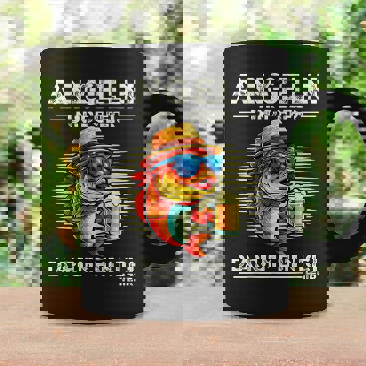 釣り人の服 面白いことわざ釣りとビールサーモンデザイン コーヒーマグ ギフトのアイデア