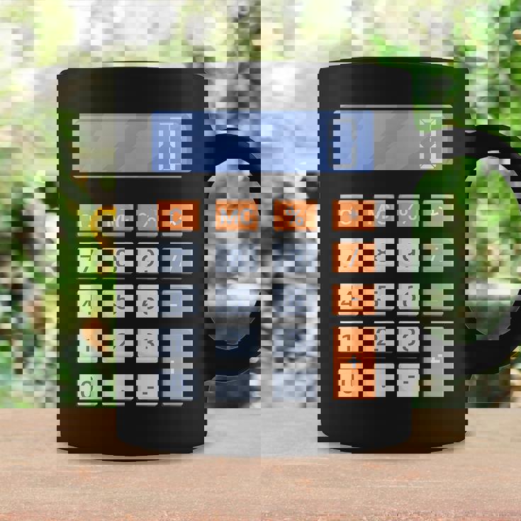 電卓 ハロウィン コスチューム コーヒーマグ ギフトのアイデア