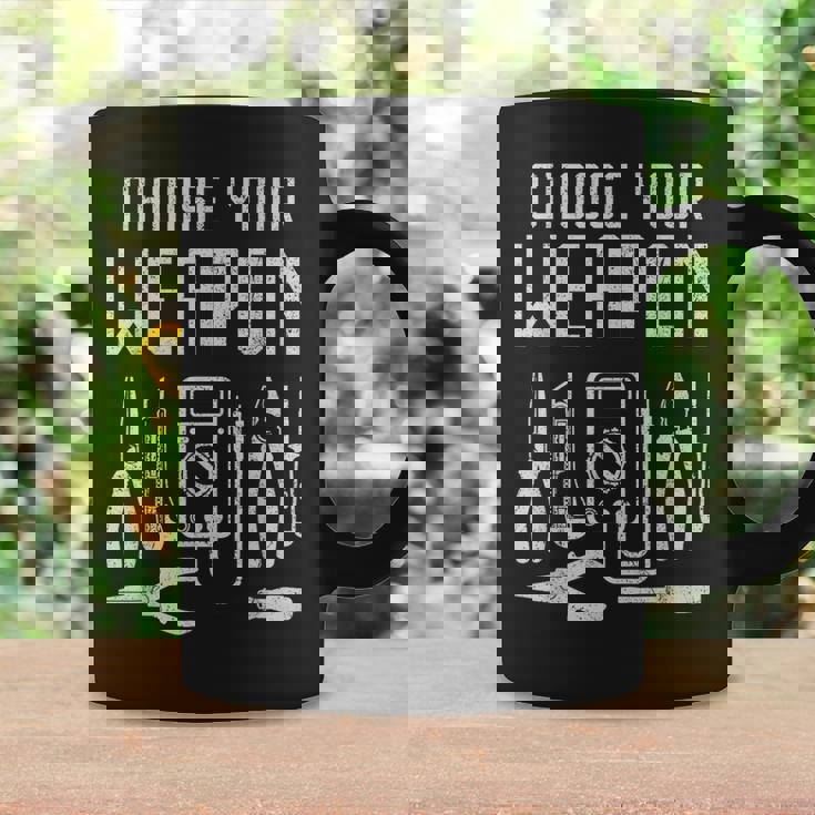 電気工道具 武器を選ぶ コーヒーマグ ギフトのアイデア