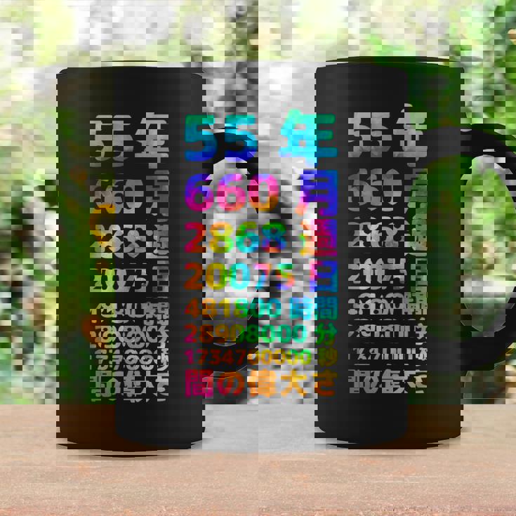 面白い55歳の誕生日の古いメーター 面白い55歳のギフト 女性 男性 面白い電卓 55歳の誕生日のギフト コーヒーマグ ギフトのアイデア