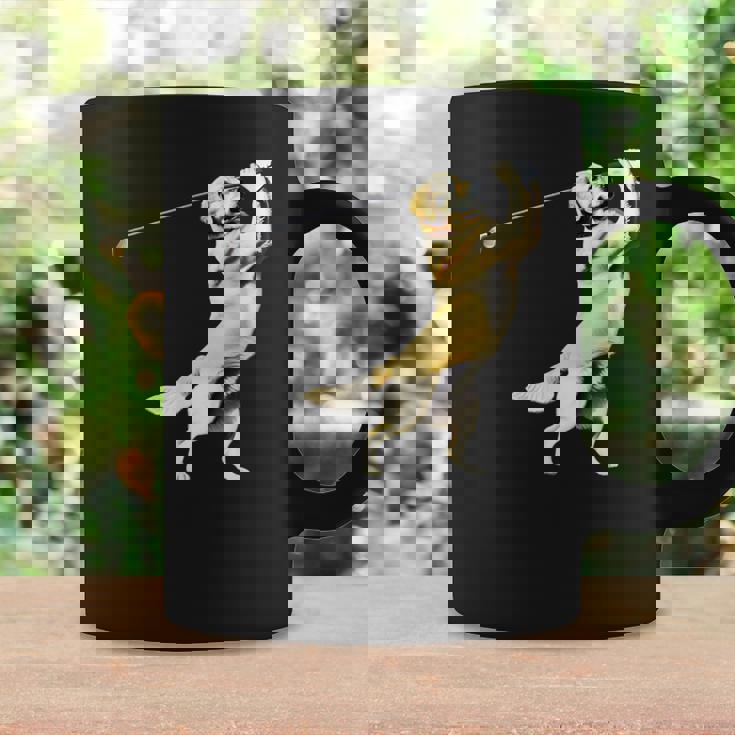 面白いtシャツ ゴールデンレトリバー ゴルフ イヌ メンズ グッズ かわいい おもしろ 面白い 服 ネタ コーヒーマグ ギフトのアイデア