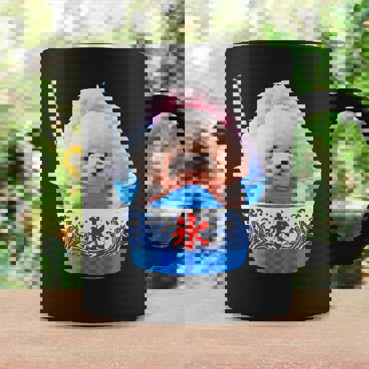 面白いtシャツ トイプードル かき氷 イヌ わんこ メンズ 犬好き グッズ おもしろ 面白い 服 ネタ 夏 コーヒーマグ ギフトのアイデア