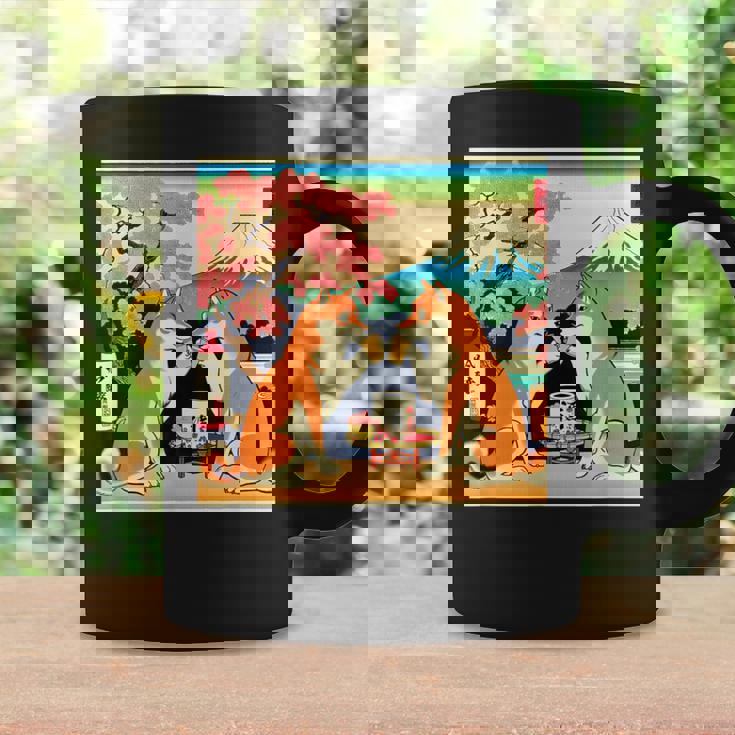 面白いtシャツ 柴犬 酒イヌ わんこ メンズ 犬好き グッズ かわいい おもしろ 面白い 服 ネタ 浮世絵 コーヒーマグ ギフトのアイデア