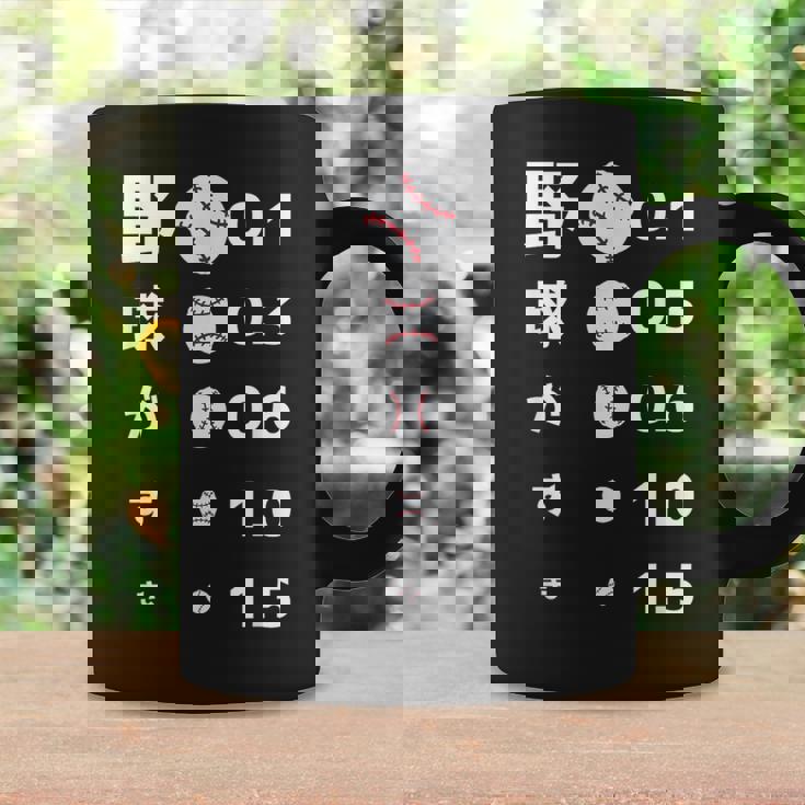 面白いtシャツ 野球 ベースボール 視力検査 おもしろ 服 ネタ メンズ 野球部 おもしろグッズ 大人 子供 コーヒーマグ ギフトのアイデア