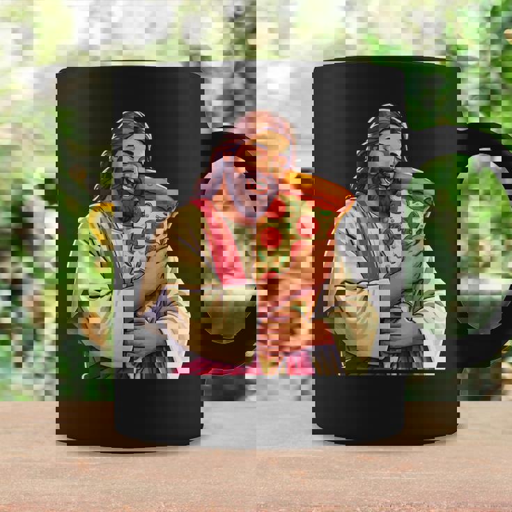 面白いイエスピザ愛好家クリスチャンユーモアtシャツ ピザジョーク コーヒーマグ ギフトのアイデア