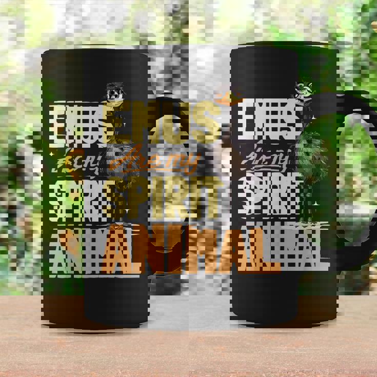 面白いエミューアニマルemus Are Mypiritアニマル。 コーヒーマグ ギフトのアイデア