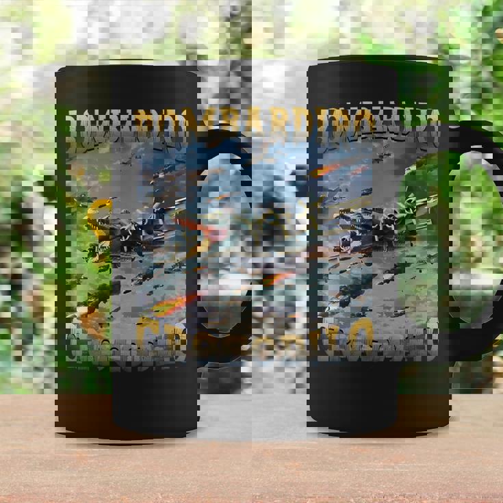 面白いクロコダイルミームボンバルディーロクロコダイルファニーブレインレッド コーヒーマグ ギフトのアイデア