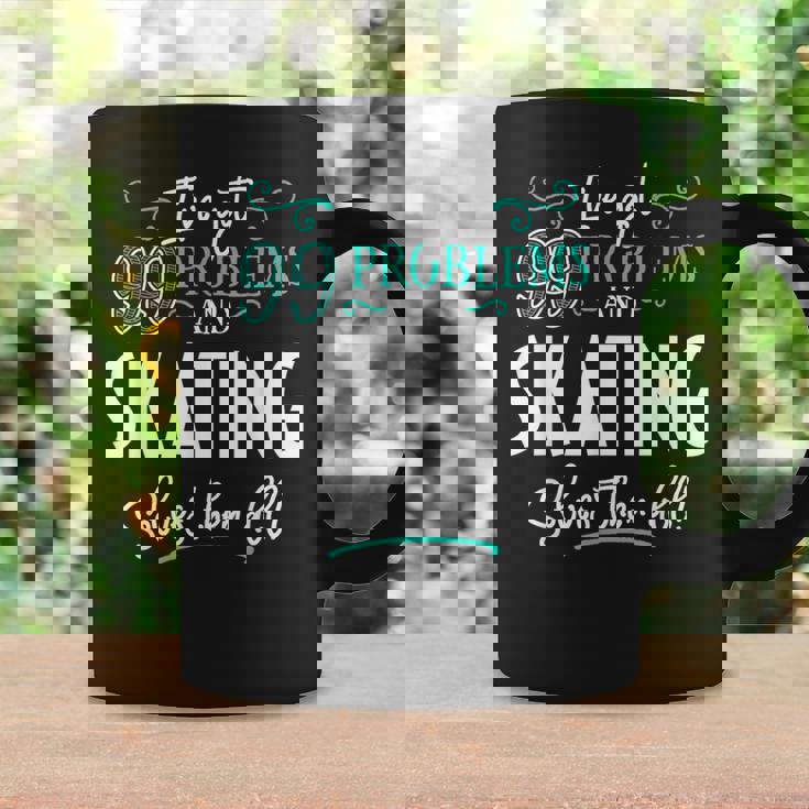 面白いスケートグラフィック I've Got 99 Problems コーヒーマグ ギフトのアイデア