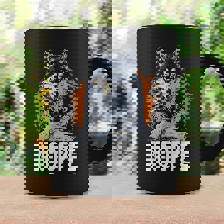 面白いハスキー T、犬の飼い主のための面白い犬の散歩服 コーヒーマグ ギフトのアイデア