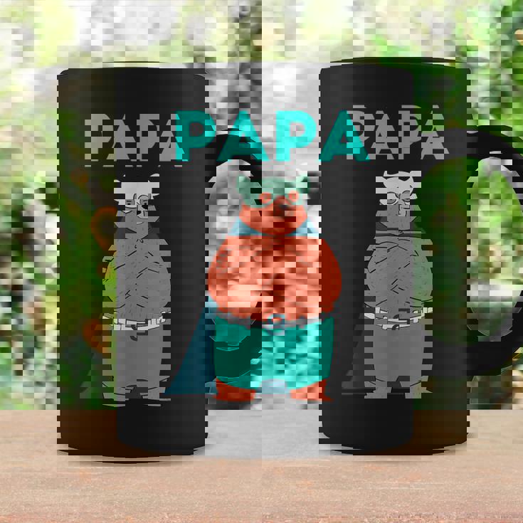 面白いパパベアシャツ I 父の日誕生日ギフト コーヒーマグ ギフトのアイデア